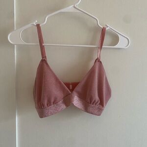 Shiny Pink Bralette
